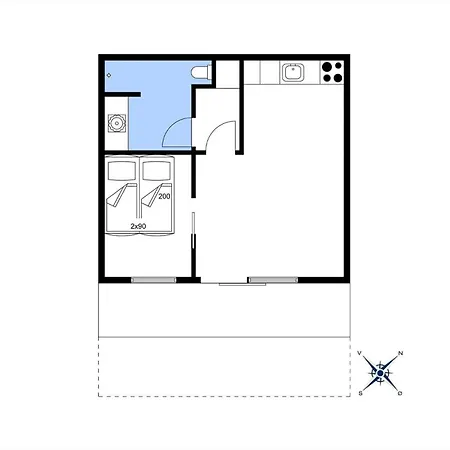 0291-romo-vestergade-3-ap-65 דירה Havneby